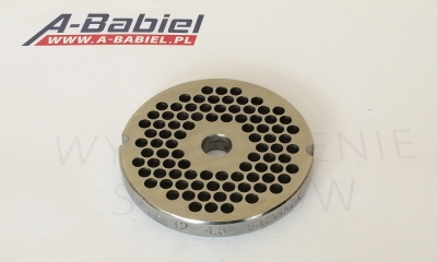 Sitko do wilka 12, nierdzewne, sito dwustronne, średnica otworów 4,5mm 